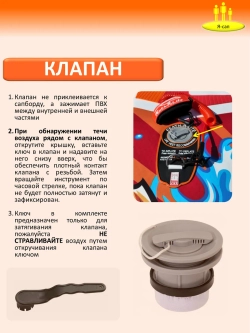Сапборд надувной сап борд FunWаtеr Кои + весло двухлопастное