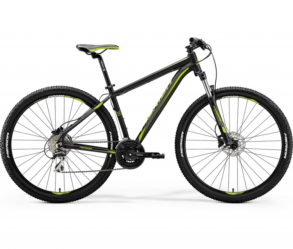 Велосипед Merida Big. Nine 20-D (2018) Рама: XL (21) MattBlack/Green