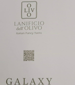 GALAXY - LANIFICIO dell' OLIVO; 75% вискоза, 25% люрекс; 3650м/100гр; col. 1321, цвет: янтарный