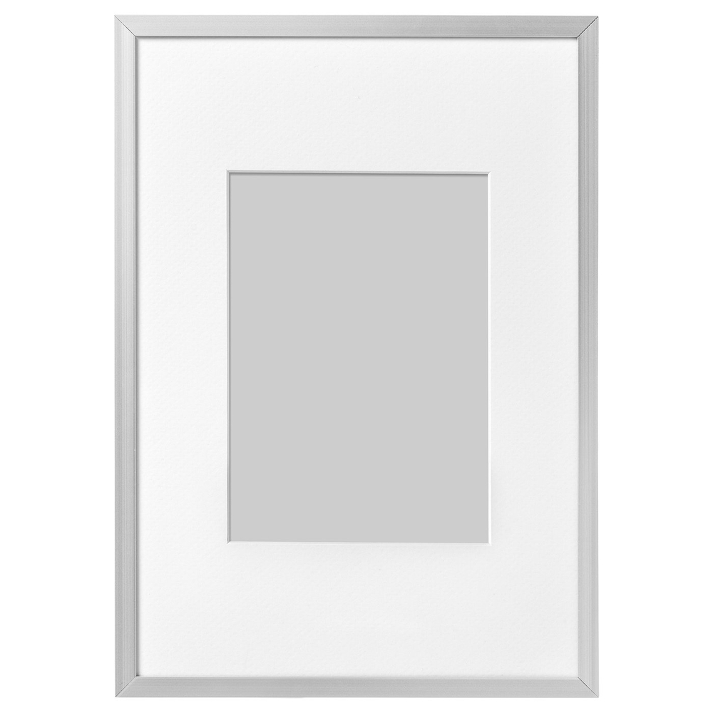 IKEA LOMVIKEN  (ИКЕА ЛОМВИКЕН)  -  Рамка - алюминий 21x30 см