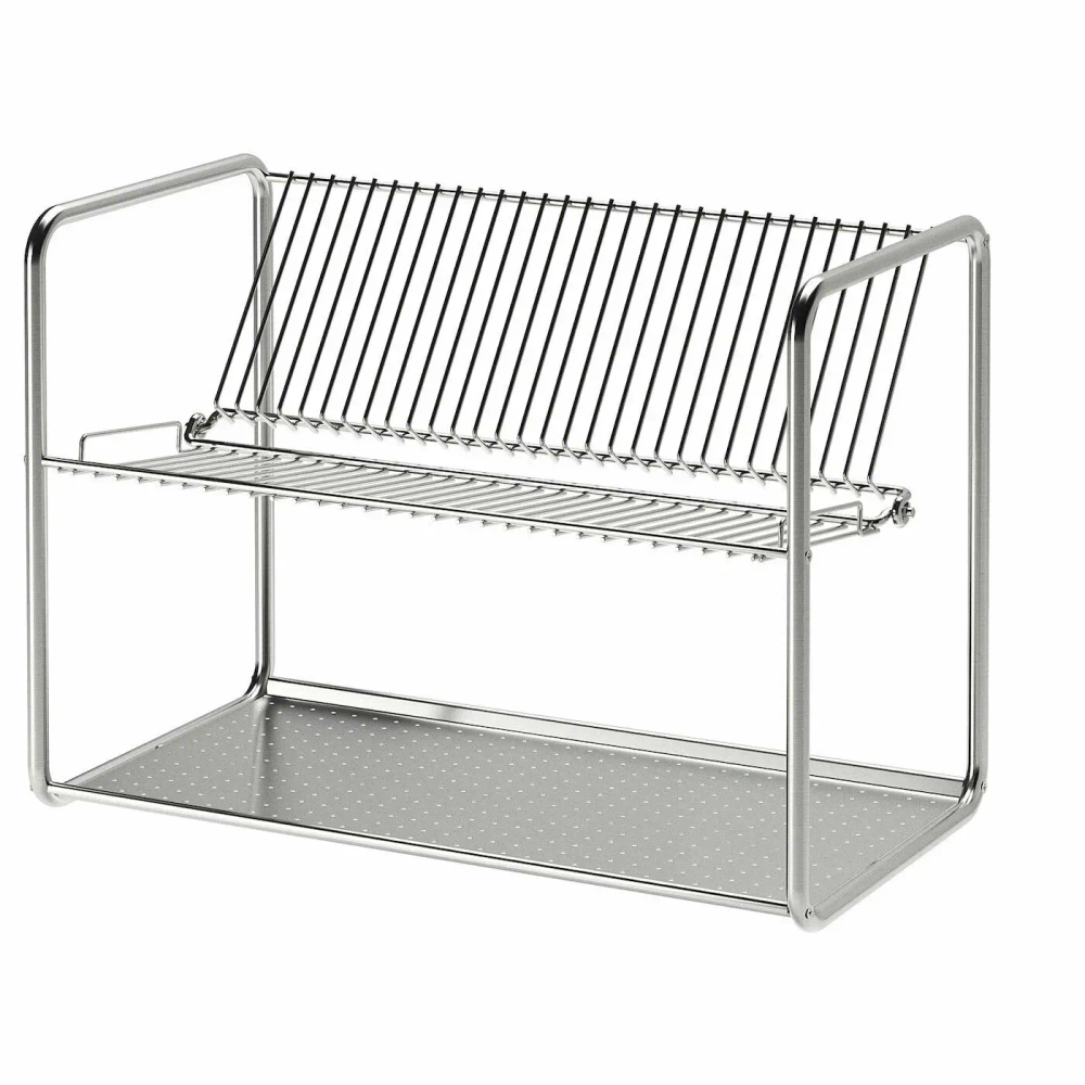 Cушилка для посуды ORDNING, 50x27x36, нержавеющая сталь