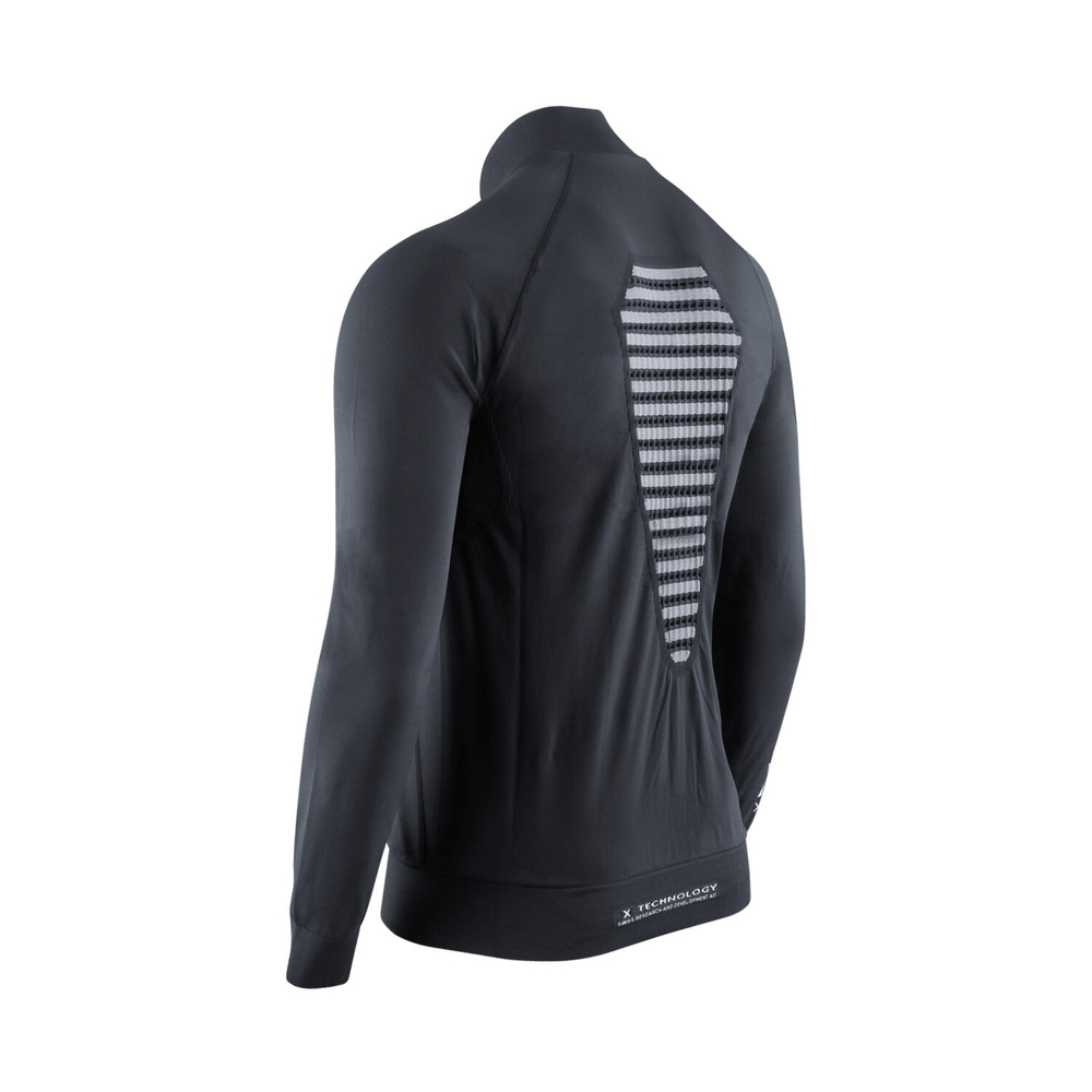 Джемпер X-Bionic Racoon 4.0 Transmission Layer Full Zip Charcoal/Arctic White