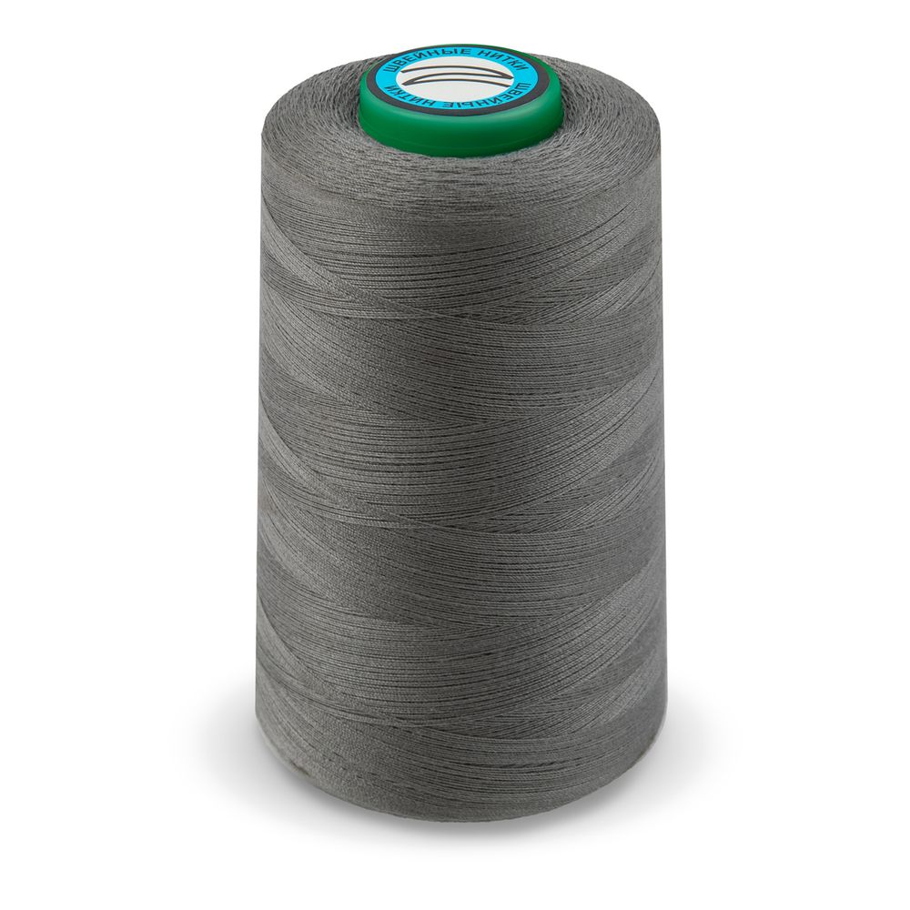 Нитки универсальные Nitka 40/2, 4570 м (5000 ярд) / 1 кат., 337 серый