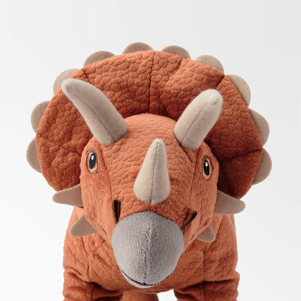 Мягкая игрушка динозавр/трицератопс, FUR TOYS 69 см