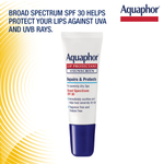 Aquaphor, Средство для защиты губ и солнцезащитное средство, SPF 30, без отдушек, 2 тюбика по 10 мл (0,35 жидк. унц.)