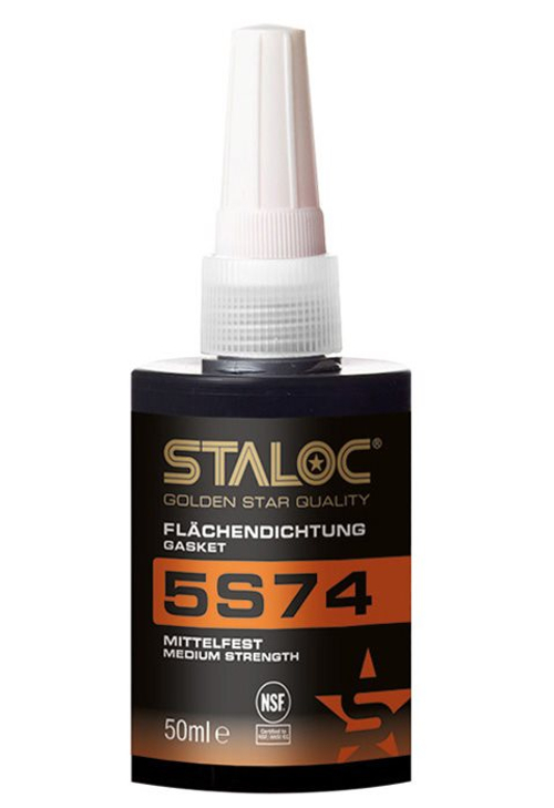 Анаэробный герметик для жестких фланцев (средняя прочность) STALOC 5S74, 50 мл (СТАЛОК 5С74)