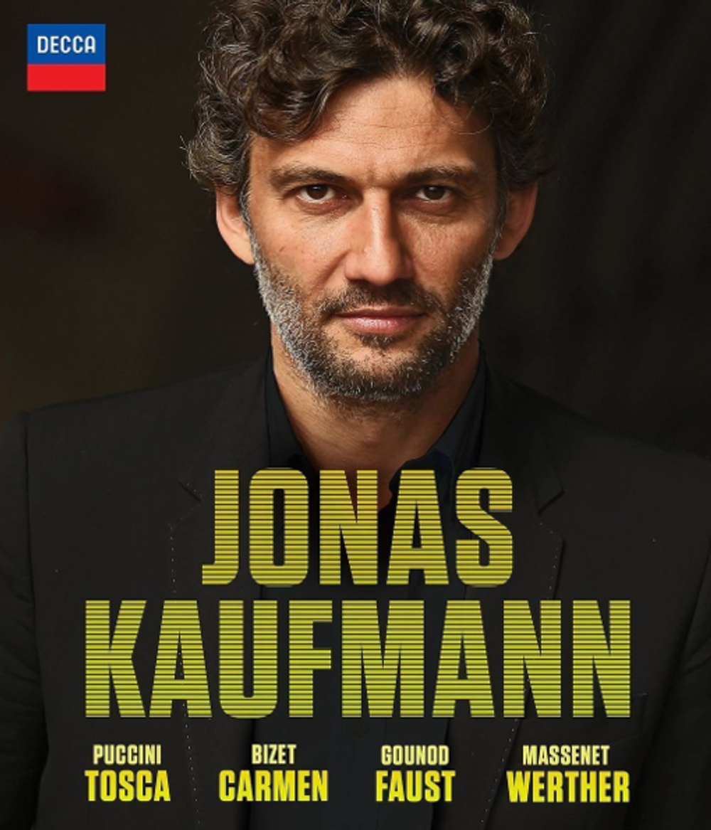 Jonas Kaufmann / Tosca, Carmen, Faust, Werther (4Blu-ray)