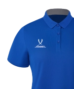 Поло женское JÖGEL PREMIER PerFormDRY CVC Polo W, синий