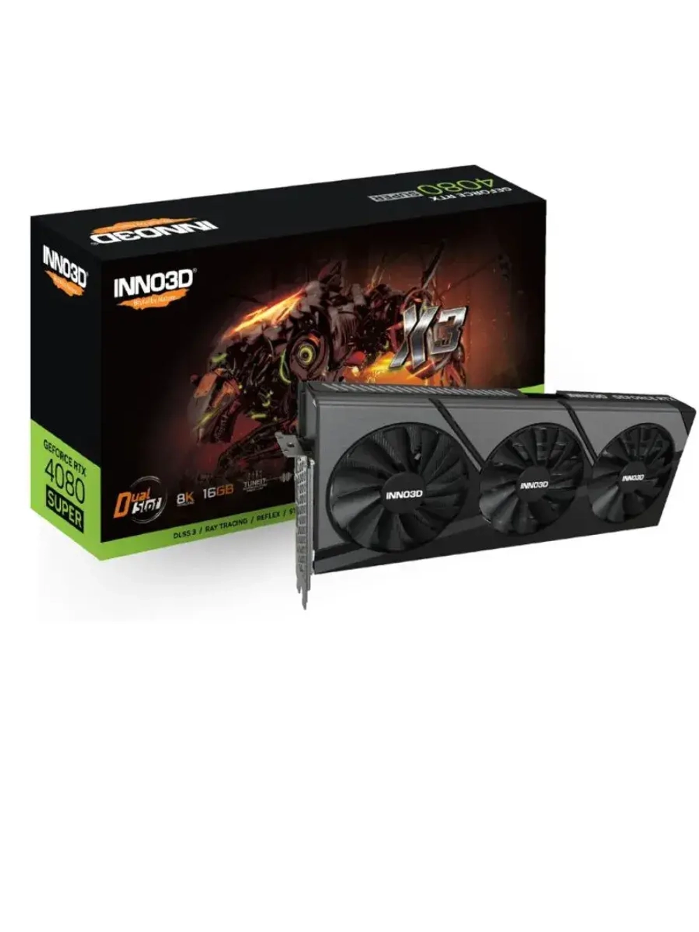 Видеокарта GeForce RTX 4080 SUPER X3 16 ГБ
