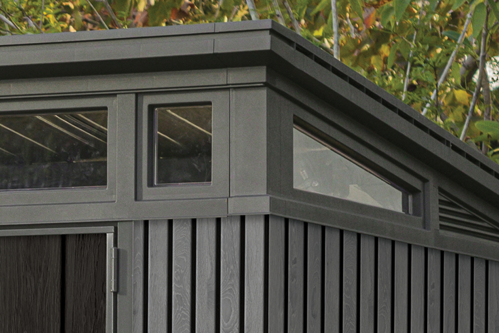 Садовый сарай Keter Signature Vertical Pent 9x7 grey