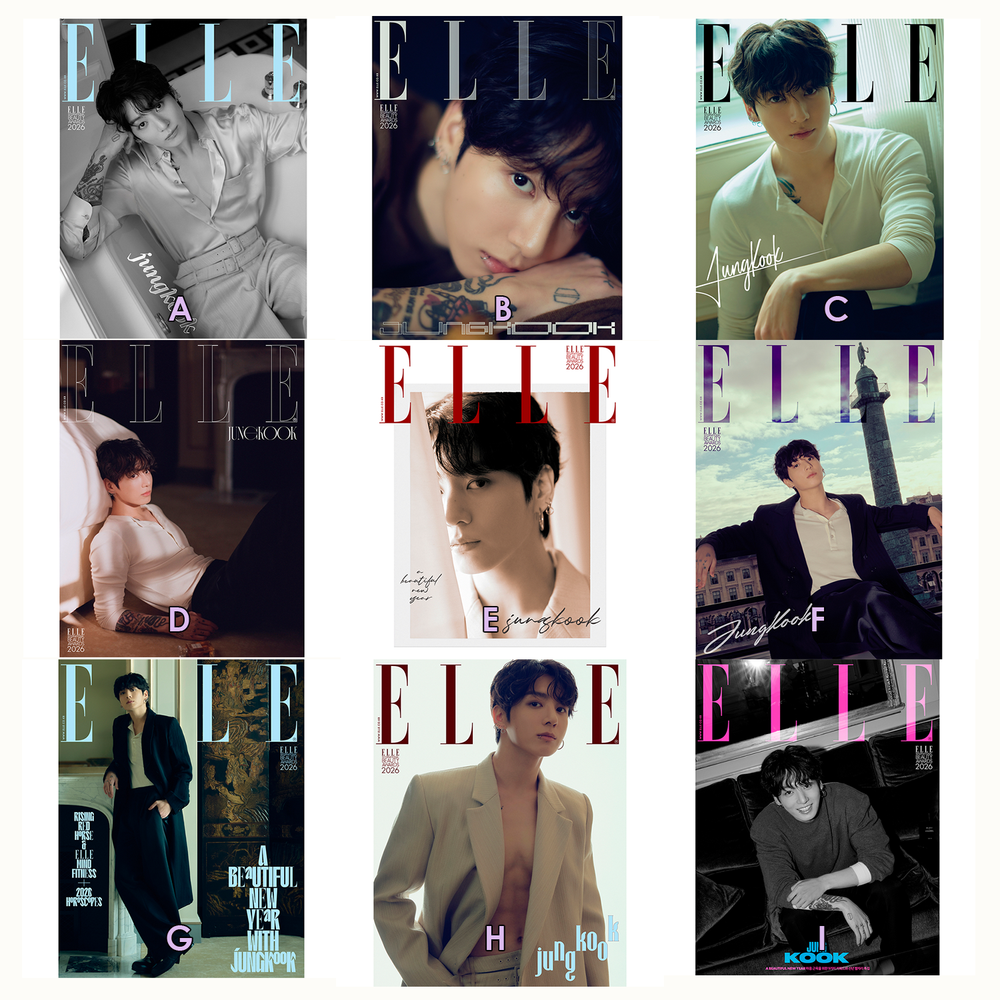 Журнал ELLE - 2026. 01 (Cover. BTS JUNGKOOK)