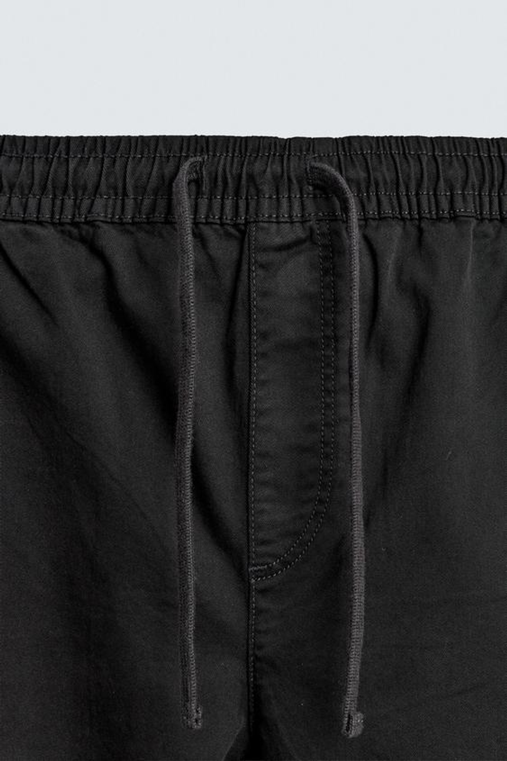 ZARA БРЮКИ КАРГО SLIM FIT, ЧЕРНЫЙ