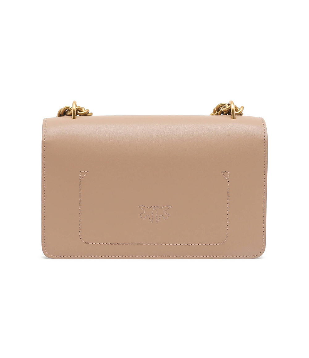 Кожаная сумка через плечо LOVE ONE MINI Pinko - коричневый(100074 A0F1)