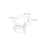 Коннектор токопроводящий Arte Lamp STRIP-ACCESSORIES A32-08-1CCT