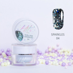 Гель-лак ТМ "HIT gel" №04 Sparkles, 5 мл
