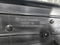 Площадка гос. номера передняя BMW X6 (F16) 14-19 Б/У Оригинал 51117319791