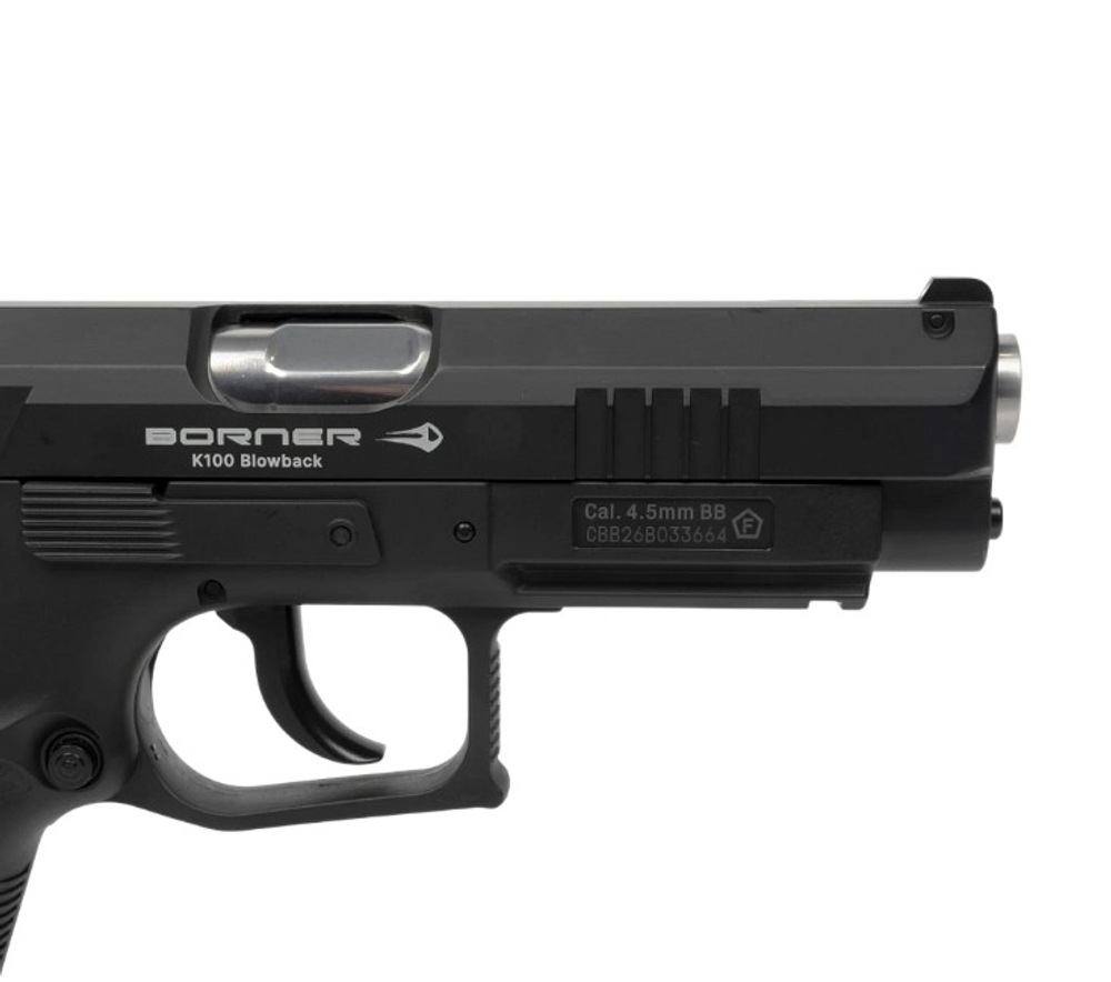 Пистолет пневматический BORNER K100 Blowback, кал. 4,5 мм