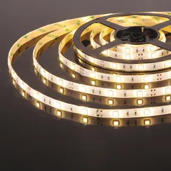 Светодиодная лента 12V 7,2W Лента светодиодная 12V 7,2W 30Led 5050 IP65 теплый белый, 5м Elektrostandard