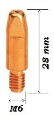 Наконечник М6*28/1,0ММ