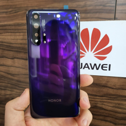 Крышка для Honor 20 Pro (заднее стекло) премиум качество цвет: Фиолетовый