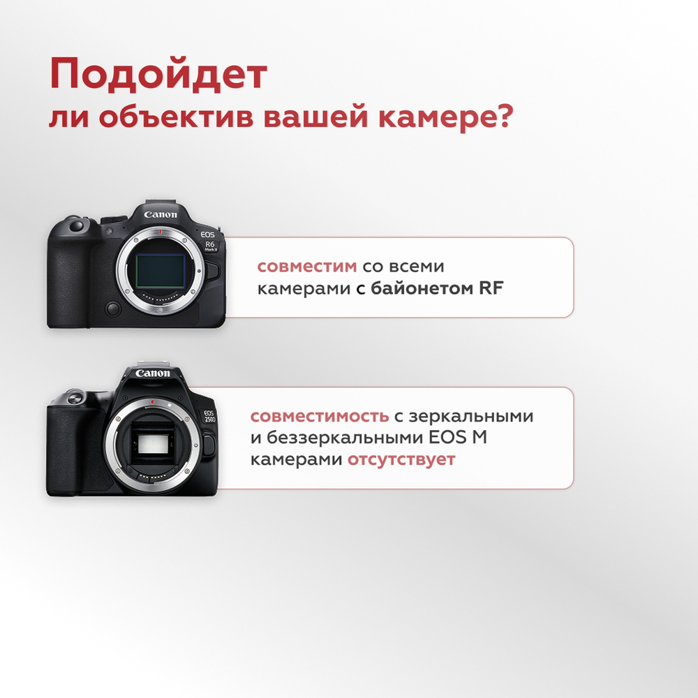 Объектив Canon RF 50mm f/1.8 STM