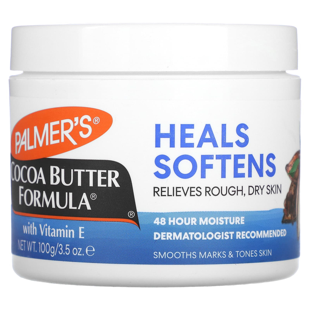 Palmer's, Cocoa Butter Formula® с витамином E, лечит и смягчает, 100 г (3,5 унции)