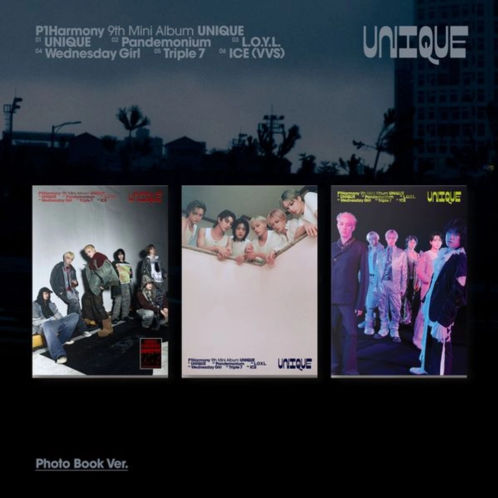 Альбом P1Harmony - UNIQUE (Photobook Ver.)