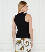 Топ COSTINA RIBANA Versace Jeans Couture - черный(78HAM603J0004)