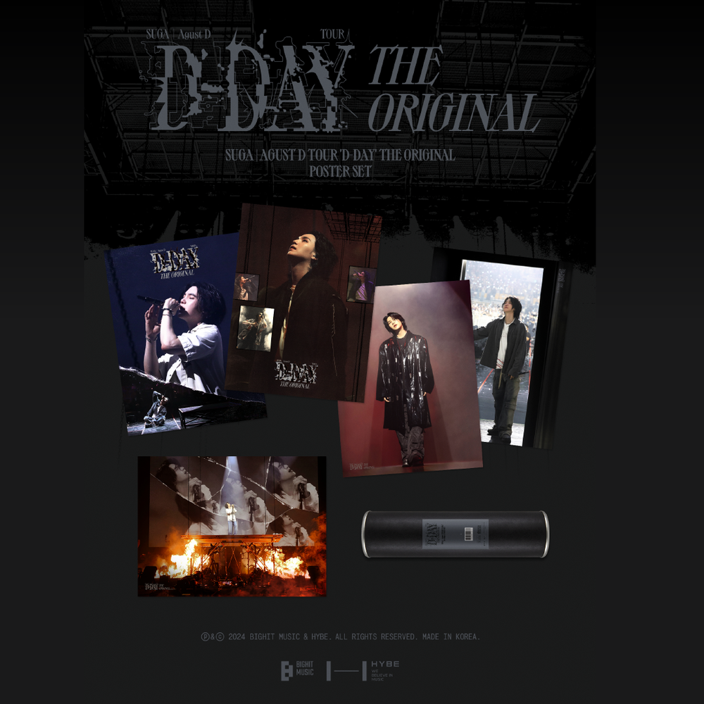 DVD AGUST D (SUGA) - TOUR 'D-DAY' The Original