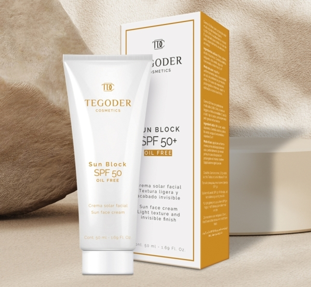 Солнцезащитный крем для жирной кожи Sun Block SPF 50+