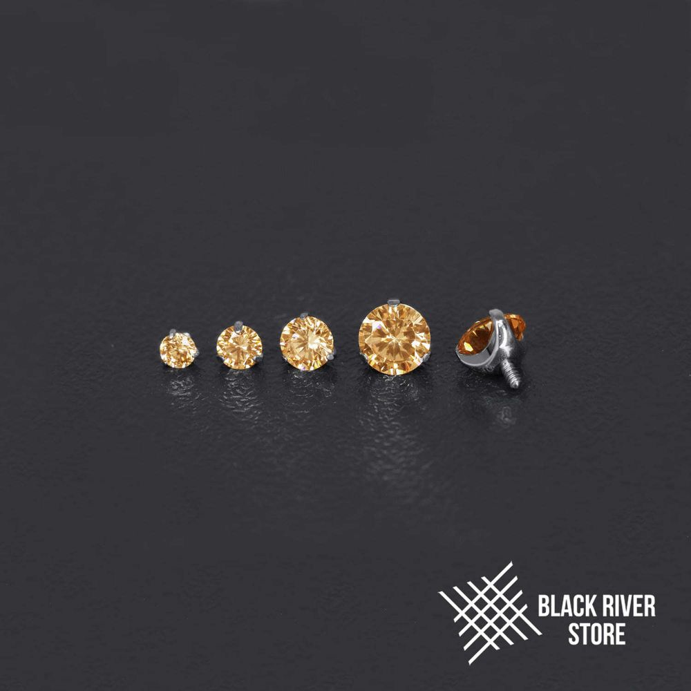 Cubic Zirconia Champagne