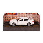 Модель ин. мет. "BMW 5-ER sedan M-Sport" 12см, двери, багаж, бел, коробка 5ER-12-WH (Технопарк)