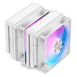 Кулер для процессора Ocypus Delta A62 WH ARGB, 2x120mm ARGB FAN, 6 PIPES, 4-PIN PWM, 500-2000 RPM, 29DBA