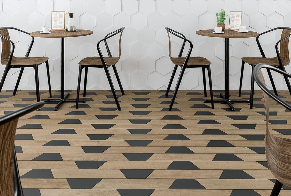Wow 60 Grad Chevron B Calacatta 9.8x52.2