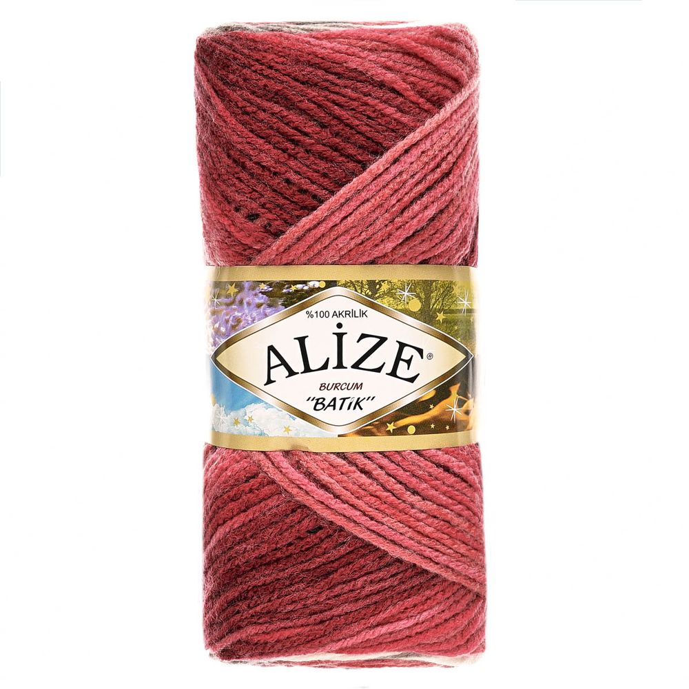 Пряжа Alize (Ализе) Burcum Batik / уп.5 мот. по 100 г, 210м, 1984 секционный A