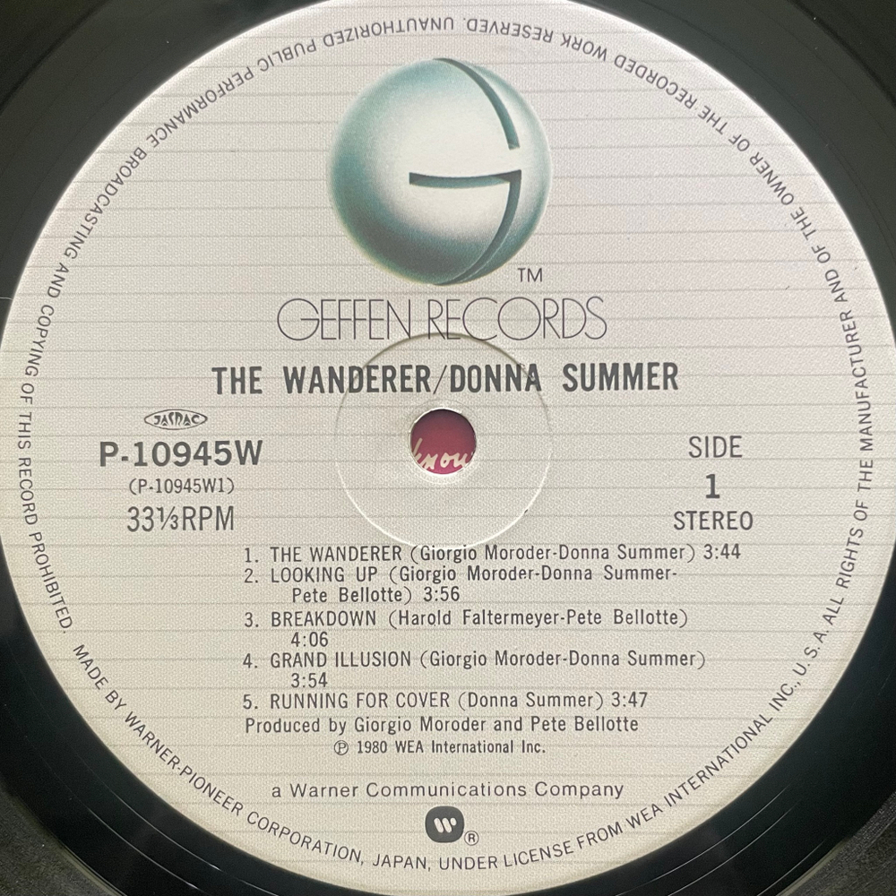 Виниловая пластинка Donna Summer ‎– The Wanderer LP
