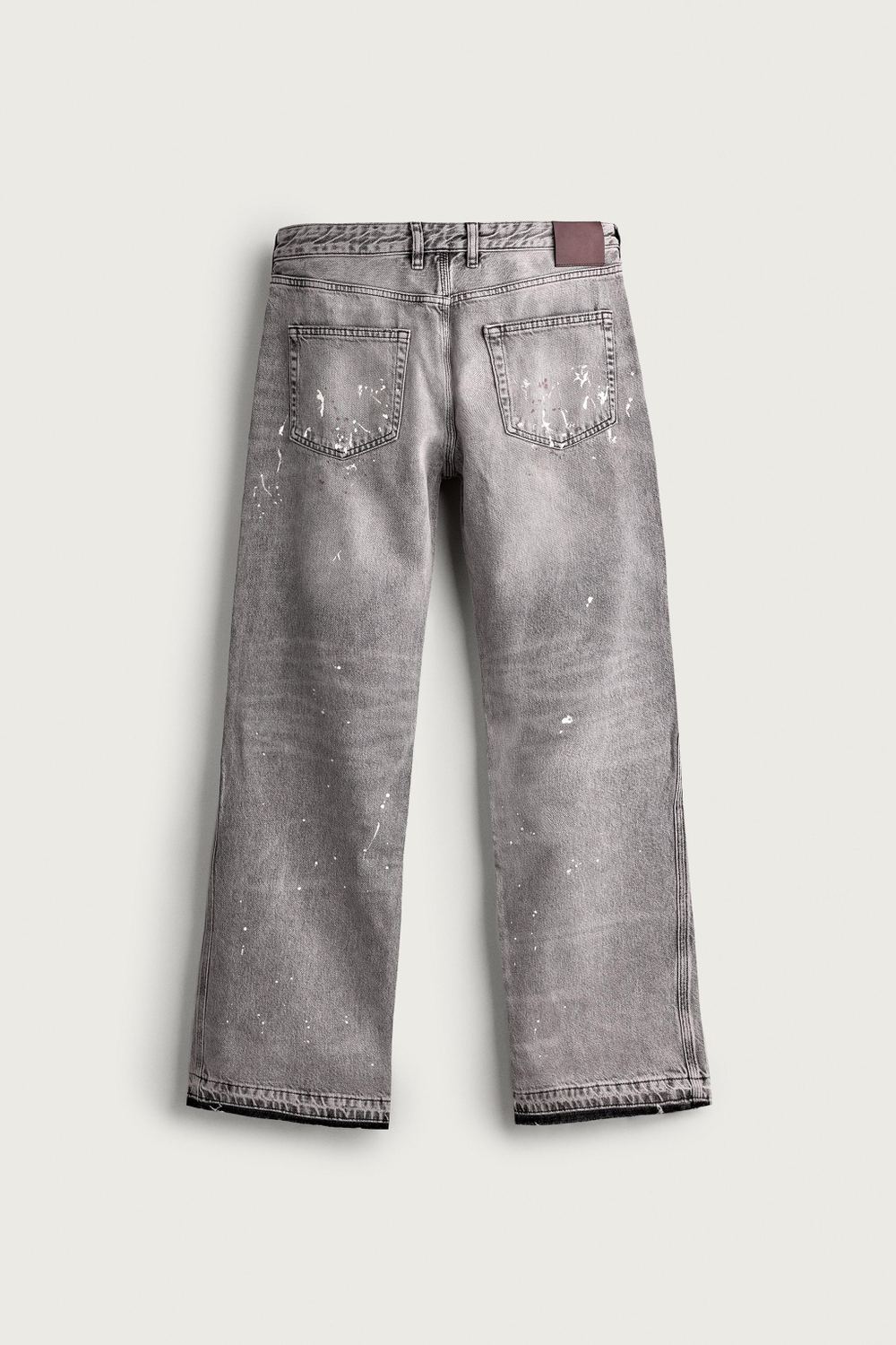ДЖИНСЫ BOOTCUT С НИЗКОЙ ПОСАДКОЙ И РАЗРЕЗАМИ — ZARA