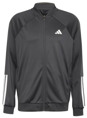 Мужская теннисная кофта Adidas 3 stripes Knit - черный