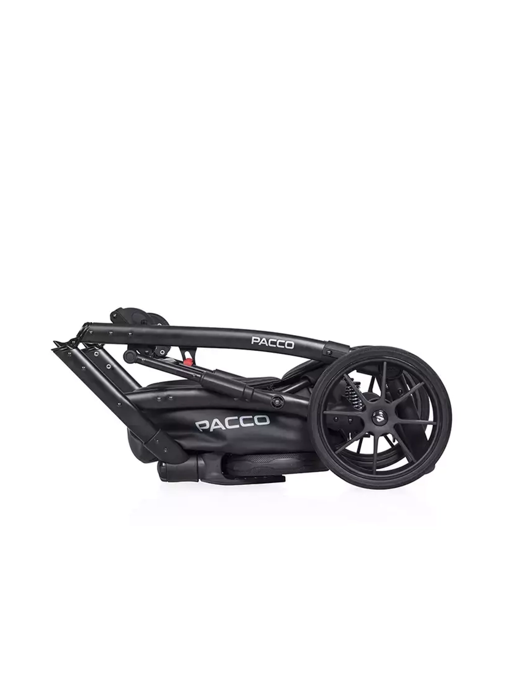 Коляска  PACCO (2 в 1) (RIKO BASIC) 04 Carbon (темно-серый-черный)