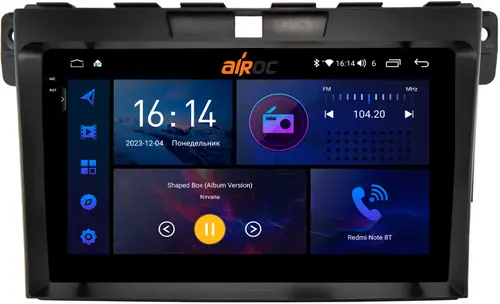 Магнитола для Mazda CX-7 2006-2012 - AIROC 2K RI-2402 Android 12, Быстрая, QLed+2K, CarPlay, SIM-слот