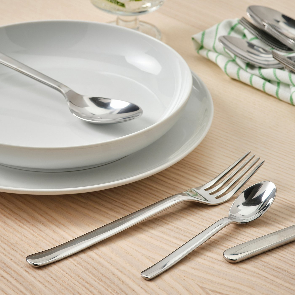IKEA 365+  (ИКЕА 365+)  -  Набор столовых приборов, 24 шт. - нержавеющая сталь