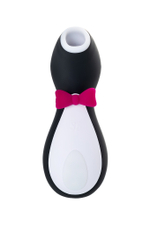 Вакуум-волновой бесконтактный стимулятор клитора Satisfyer Penguin, силикон, черный, 10,8 см