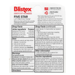 Blistex, Five Star Lip Protection®, защитное средство для губ и солнцезащитное средство, SPF 30, 4,25 г (0,15 унции)