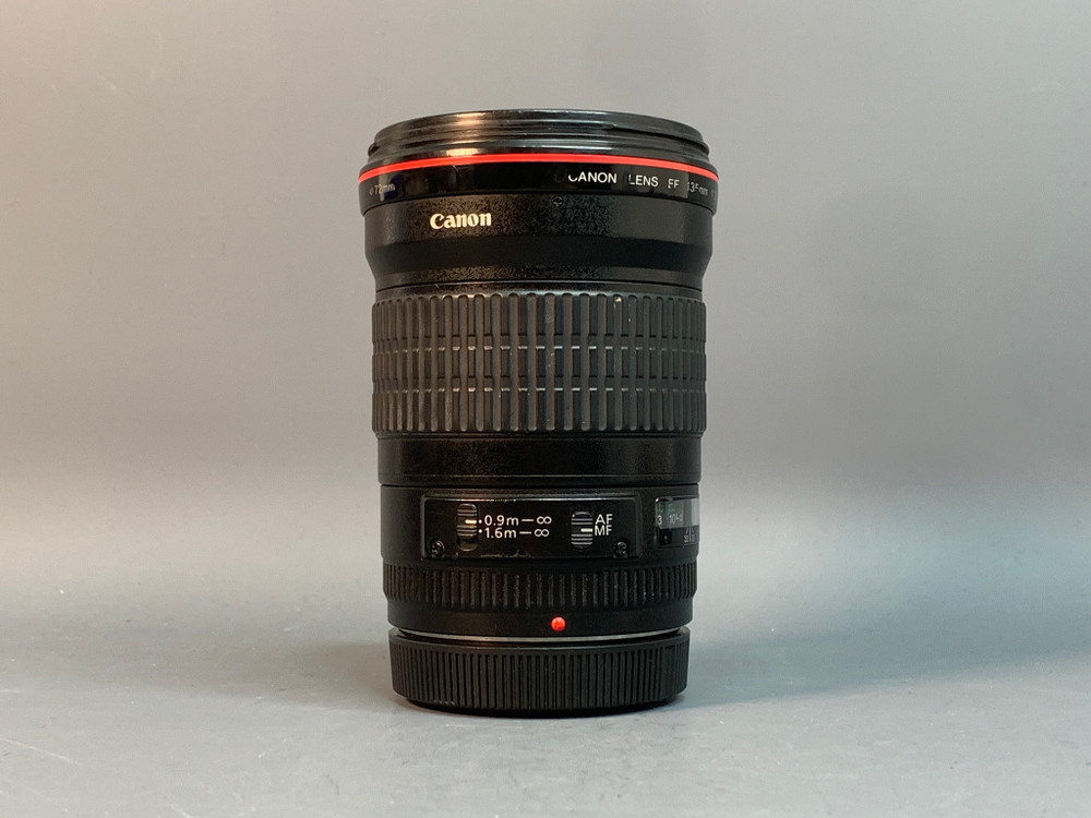 Canon EF 135mm f/2L USM Царапины на передней линзе