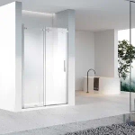 Душевая дверь Комо-Н (Como-N) VDS-4CN150CL, 1500, хром, стекло прозрачное,