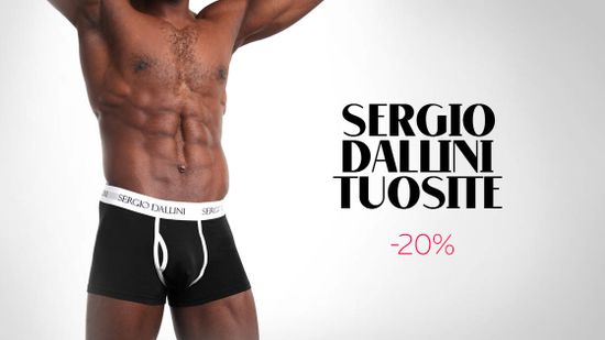Скидка 20% на Sergio Dallini и Tuosite 💪