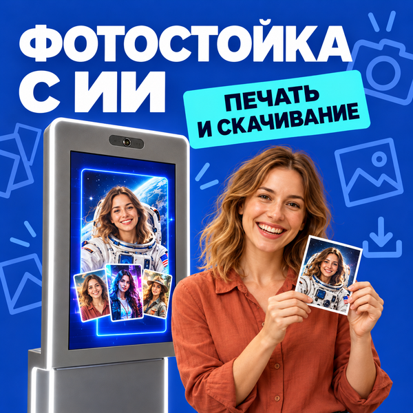 Фотостойка с ИИ на российском ПО «Нейрокадр»: как работает и сколько может приносить Фотостойка с ИИ на российском ПО «Нейрокадр»: как работает и сколько может приносить