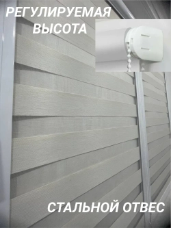 Рулонные шторы День-Ночь 52х160 см
