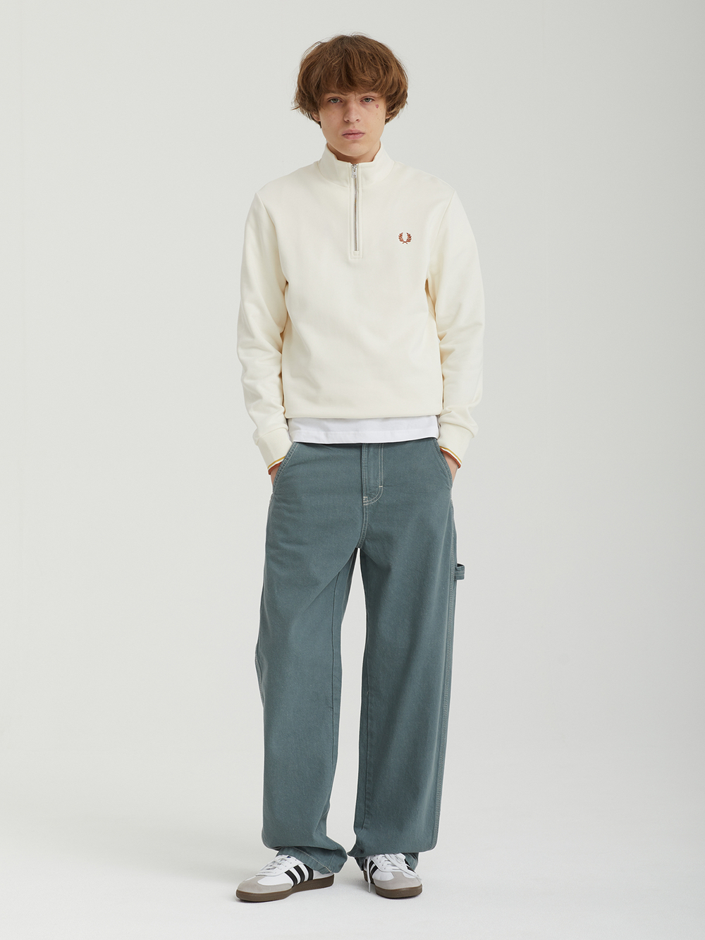 Мужская Толстовка Half Zip