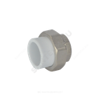 Муфта PP-R комбинированная разъемная белая Дн 50х1 1/2" ВР VALFEX 10155040